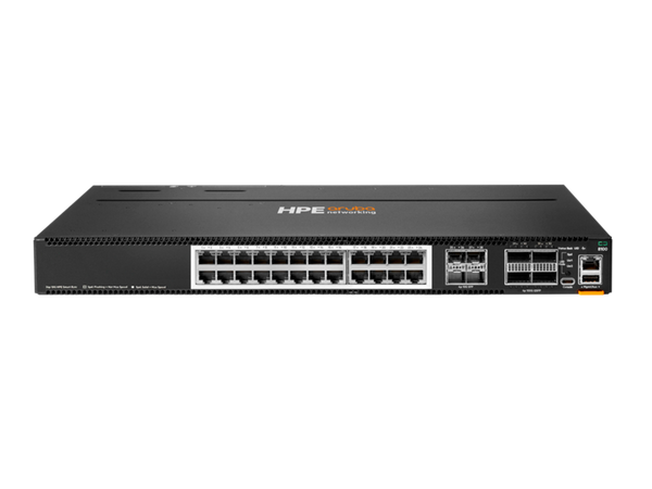HPE Aruba Networking CX 8100 24x10G-T 4x10G SFP+ 4x100G QSFP28 Switch (R9W88A#ABB)