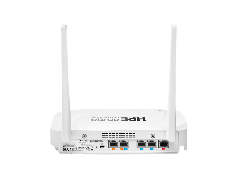 HPE Aruba Networking AP-605R (US) Tri-Band 2x2 Wi-Fi 6E Remote Access Point – TAA Compliant