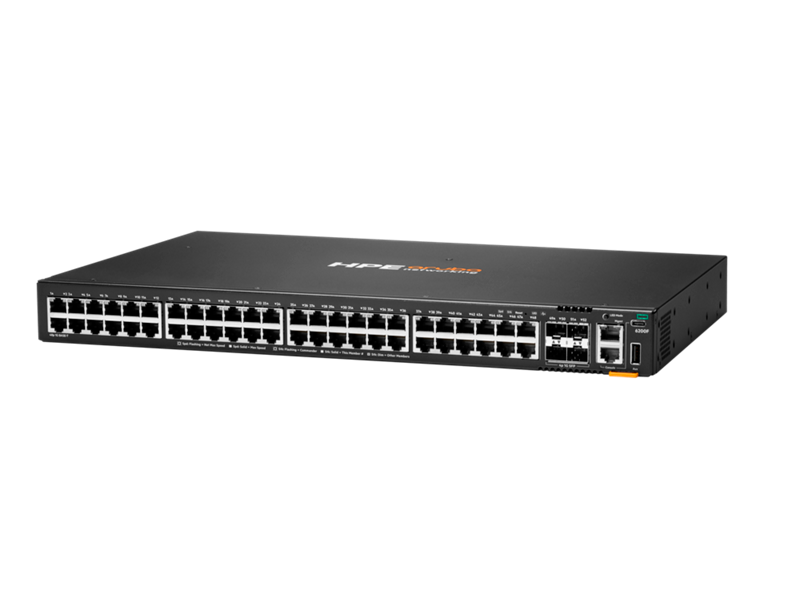 HPE Aruba Networking CX 6200F 48G 4SFP Managed Layer 3 Switch (S0M83A)