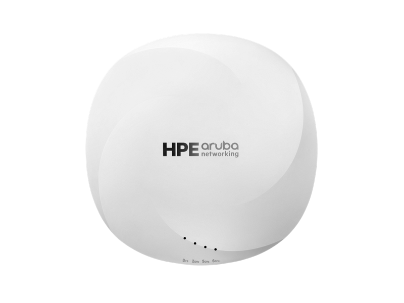 HPE Aruba Networking AP-615-IL Wi-Fi 6E Dual Radio 2x2 Tri-Band Internal Antennas TAA Access Point (R7J52A)
