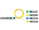 HPE Aruba Networking 400G QSFP‑DD to 4x QSFP56 100G 3m Active Optical Cable (R9B50A)