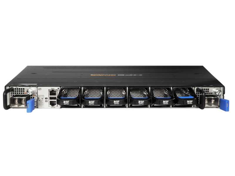 HPE Aruba Networking CX 9300S 32-Port 100G + 8-Port 400G B2F Switch Bundle (S0F87A)