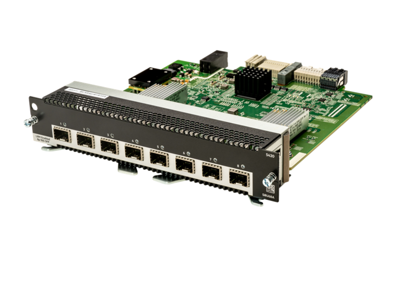 HPE Aruba Networking CX 5420 8-Port SFP+ 1G/10G LRM Line Card Module (S0U68A)