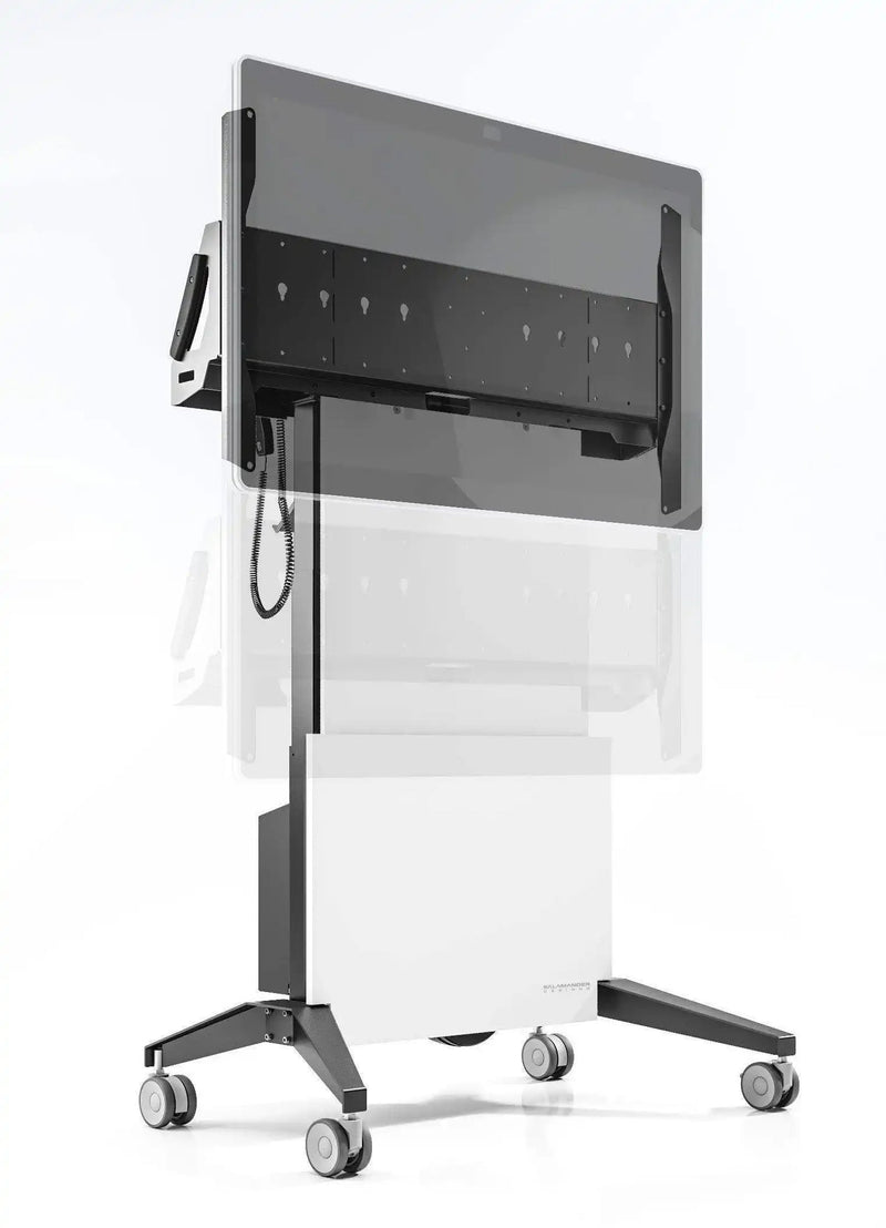Salamander FPS1/EL/CS/GG/VW Electric Lift Mobile Stand for Cisco Webex Board 55″ – Very White