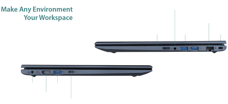 Dynabook Satellite Pro C40-K – 14" FHD Laptop | Intel Core i5-1334U | 8GB RAM | 256GB SSD | Windows 11 Pro Education – PSY25U-0KC00F