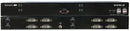 SmartAVI Quad DVI-D Fiber Optic Extender with USB 2.0, Audio, and RS-232 up to 1500 ft (SFXPRO-4P-M-S)