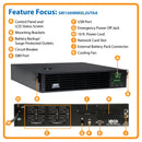 Tripp Lite SmartPro SM1500RMXL2UTAA 1500VA 2U Rackmount UPS, TAA