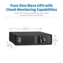 Eaton Tripp Lite SMART1500PSRTNC 1500VA Pure Sine Wave Cloud-Connected UPS, Tower/Rack