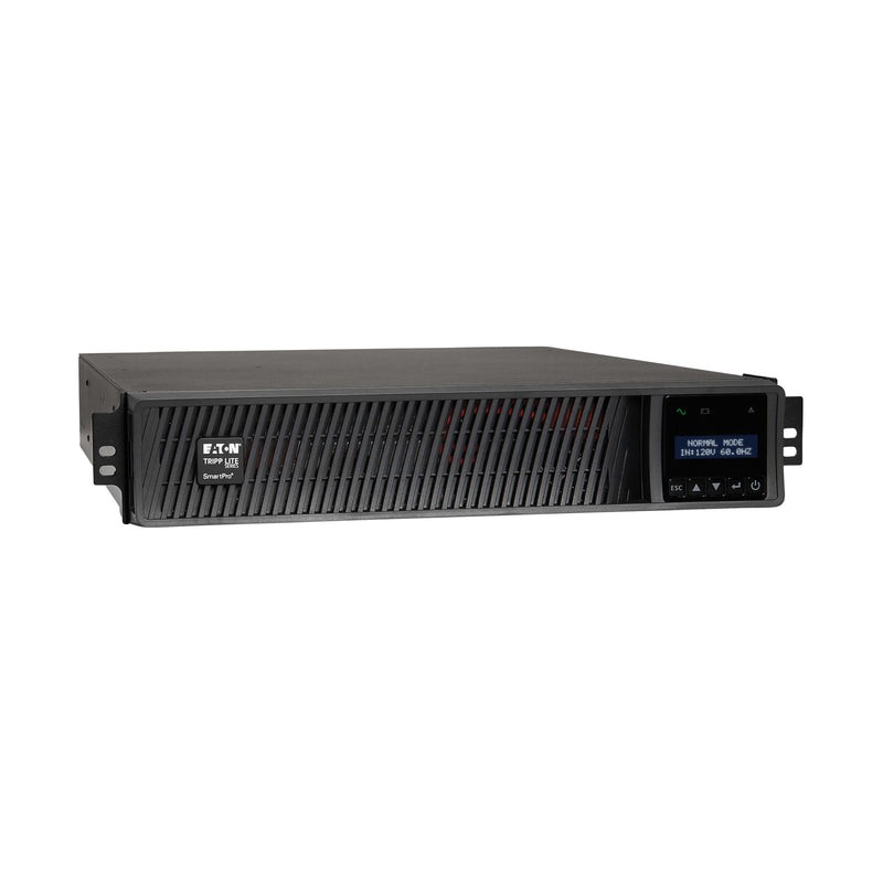 Eaton Tripp Lite SmartPro 1950VA 1950W 120V 2U Rack/Tower UPS with LCD, USB, DB9, 7 Outlets, Line-Interactive Sine Wave