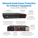 Eaton Tripp Lite SmartPro 1950VA 1950W 120V Line-Interactive UPS – 7 Outlets, 2U Rack/Tower, Extended Runtime, LCD, WEBCARDLXE