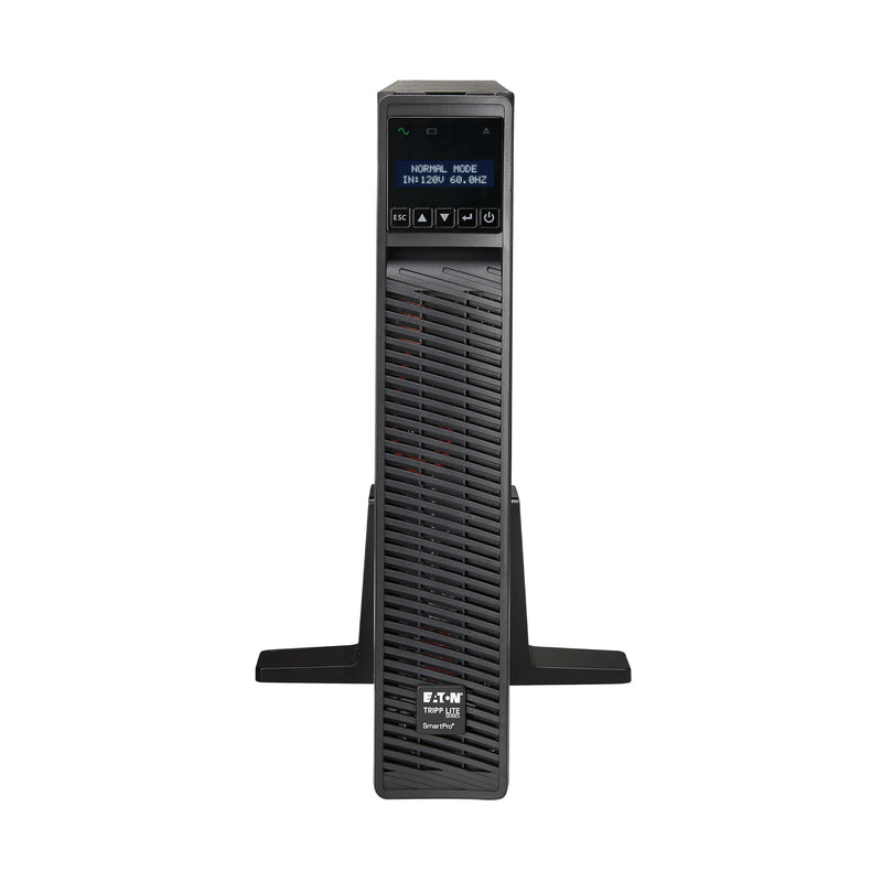 Eaton Tripp Lite SmartPro 3000VA 3000W 120V Line-Interactive Sine Wave UPS with Extended Runtime, WEBCARDLXE, LCD, 7 Outlets, 2U Rack/Tower