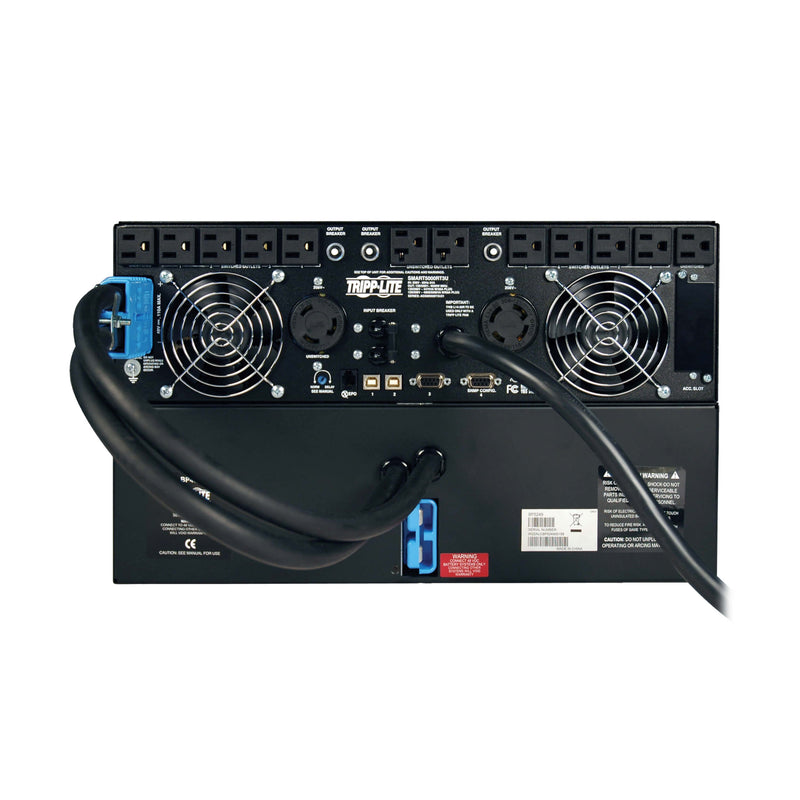 Eaton Tripp Lite SMART5000RT3U SmartPro 5000VA Line-Interactive Sine Wave UPS (208/120V, 6U Rack/Tower)