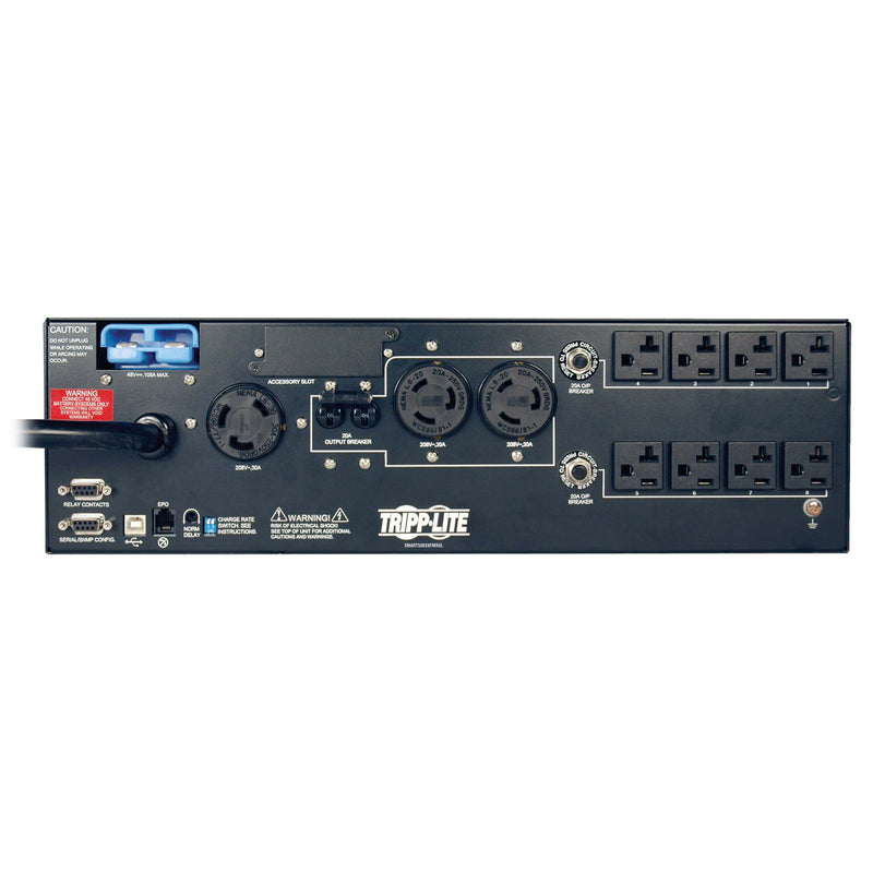 Eaton Tripp Lite SmartPro 5kVA 3U Line-Interactive Sine Wave UPS, 208/120V, Extended Run, USB/DB9, Network Card Slot – SMART5000XFMRXL
