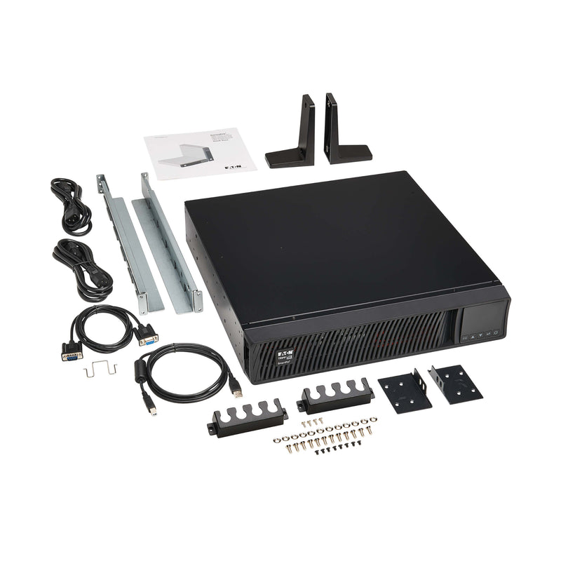 Eaton Tripp Lite SmartPro SMX1500XLRT2UN 1500VA 1500W 208V Line-Interactive Sine Wave UPS with Extended Runtime and Network Card