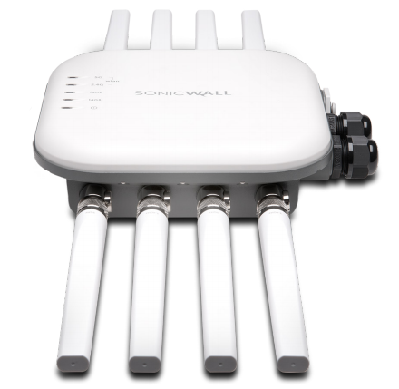 SonicWall SonicWave 432o Wireless Access Point (3-Year Cloud WiFi Management & Support, No PoE) – 01-SSC-2542