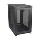 Tripp Lite SmartRack SR18UB 18U Mid-Depth Server Rack Enclosure Cabinet