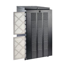 Eaton Tripp Lite SR24UBFFD SmartRack 24U IP54 Standard-Depth Half-Height Rack Enclosure Cabinet with 8 Fans, Dust Filters, and Locking Doors