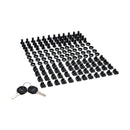 Eaton Tripp Lite SR24UBFFD SmartRack 24U IP54 Standard-Depth Half-Height Rack Enclosure Cabinet with 8 Fans, Dust Filters, and Locking Doors