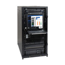 Eaton Tripp Lite SR25UB 25U SmartRack Standard-Depth Half-Height Server Rack Enclosure
