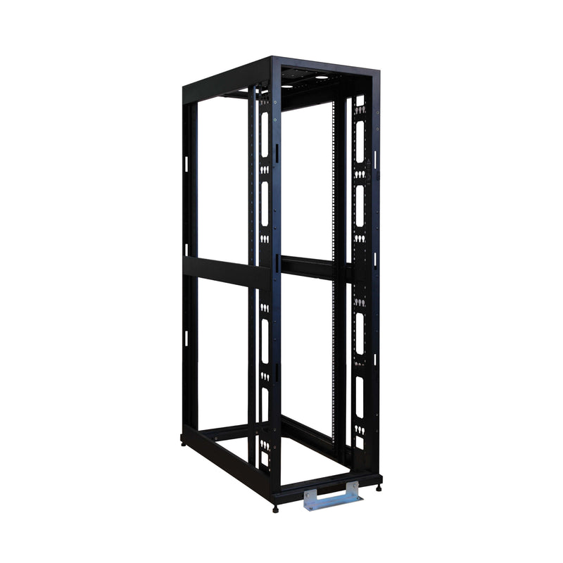 Eaton Tripp Lite SR42UBMDEXPND SmartRack 42U Mid-Depth Open Frame Expansion Rack Enclosure, 36" Depth, 3500 lb Capacity, Black