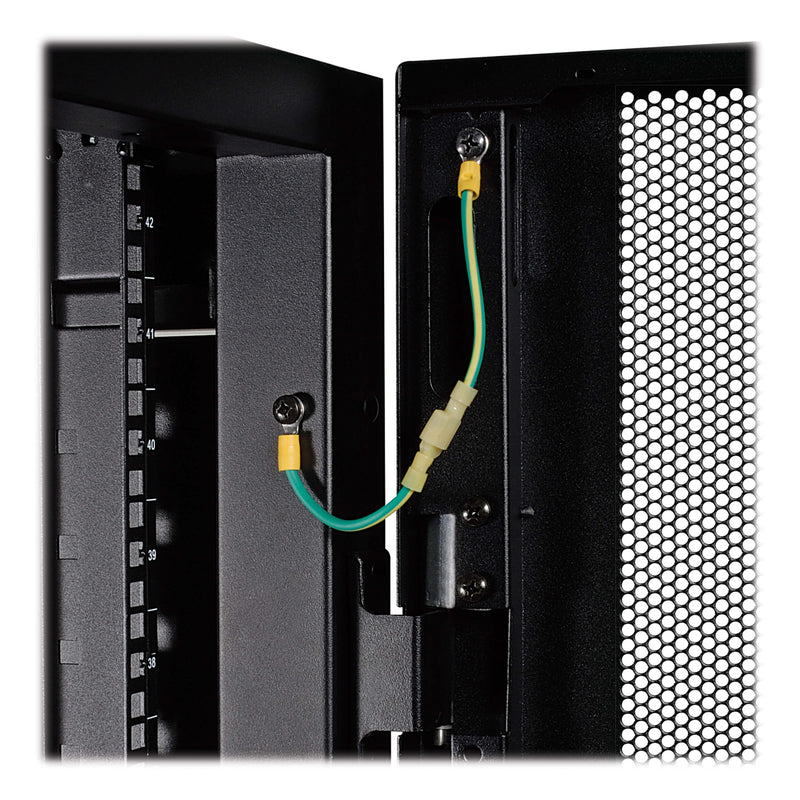 Eaton Tripp Lite SmartRack 42U Extra-Wide Standard-Depth Rack Enclosure Cabinet with Doors & Side Panels (SR42UBWD8)