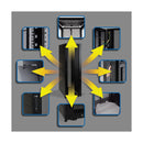 Eaton Tripp Lite 45U SmartRack Standard-Depth Server Rack Enclosure Cabinet with Doors & Side Panels