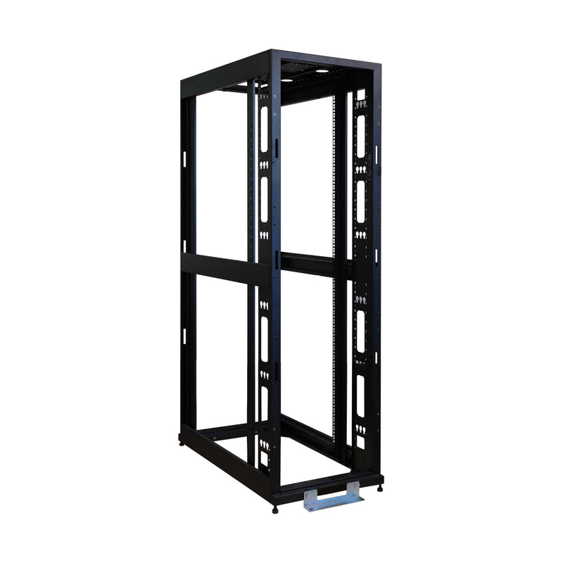 Eaton Tripp Lite SR45UBEXPND SmartRack 45U Standard-Depth 4-Post Premium Open Frame Expansion Rack, 37" Depth, 3500 lb Capacity, Black