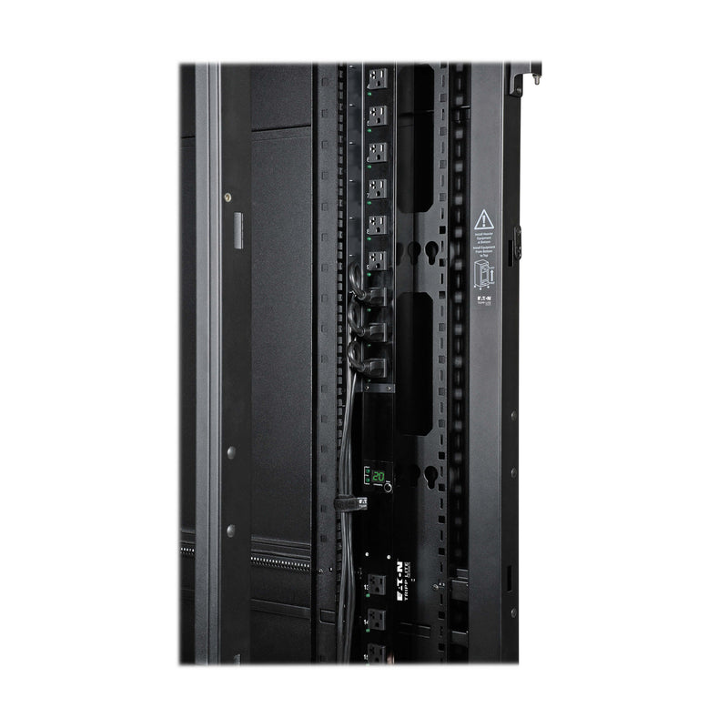 Eaton Tripp Lite 45U SmartRack Wide Standard-Depth Rack Enclosure Cabinet with Doors & Side Panels
