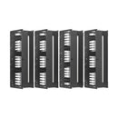 Eaton Tripp Lite SmartRack 12" Deep Vertical Cable Manager, Double-Sided, 7 ft, Black