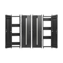 Eaton Tripp Lite SmartRack 12" Deep Vertical Cable Manager, Double-Sided, 7 ft, Black