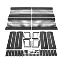 Eaton Tripp Lite SmartRack 12" Deep Vertical Cable Manager, Double-Sided, 7 ft, Black