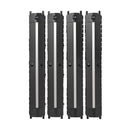 Eaton Tripp Lite SmartRack High-Capacity Vertical Cable Manager, 6" Wide, Double-Sided, 7 ft, Black
