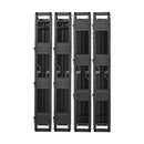 Eaton Tripp Lite SmartRack High-Capacity Vertical Cable Manager, 6" Wide, Double-Sided, 7 ft, Black