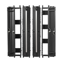 Eaton Tripp Lite SmartRack High-Capacity Vertical Cable Manager, 6" Wide, Double-Sided, 7 ft, Black