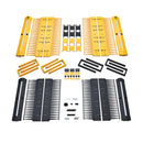 Eaton Tripp Lite SmartRack 6" High-Capacity Vertical Cable Manager, Double-Sided, 7 ft