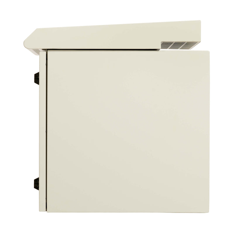 Eaton Tripp Lite SmartRack SRN3RG12U 12U NEMA 3R Industrial Wall-Mount Enclosure with Dual Fans and Locking Door, Gray