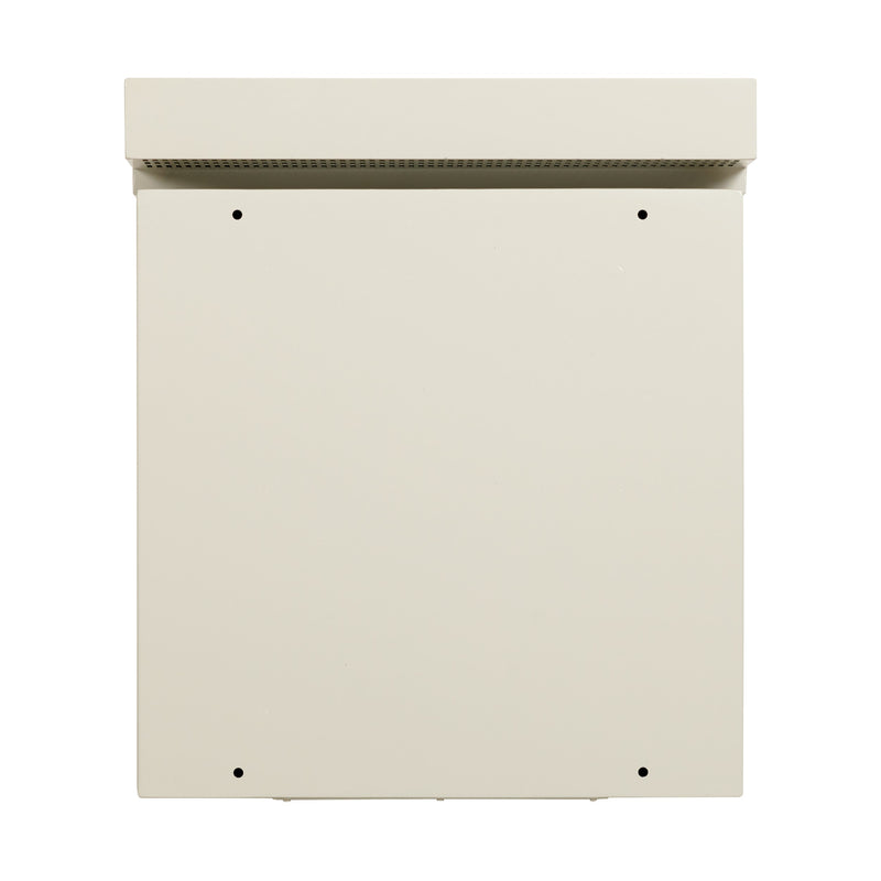 Eaton Tripp Lite SmartRack SRN3RG12U 12U NEMA 3R Industrial Wall-Mount Enclosure with Dual Fans and Locking Door, Gray