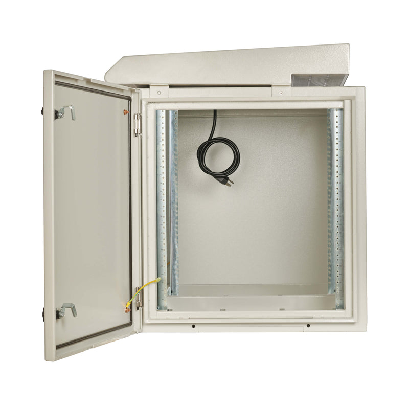 Eaton SmartRack SRN3RG12UHD 12U NEMA 3R Heavy-Duty Wall-Mount Industrial Enclosure with Fans