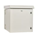 Eaton Tripp Lite SRN3RG12US SmartRack 12U NEMA 3R Wall-Mount Industrial Enclosure with Dual Fans, Gray