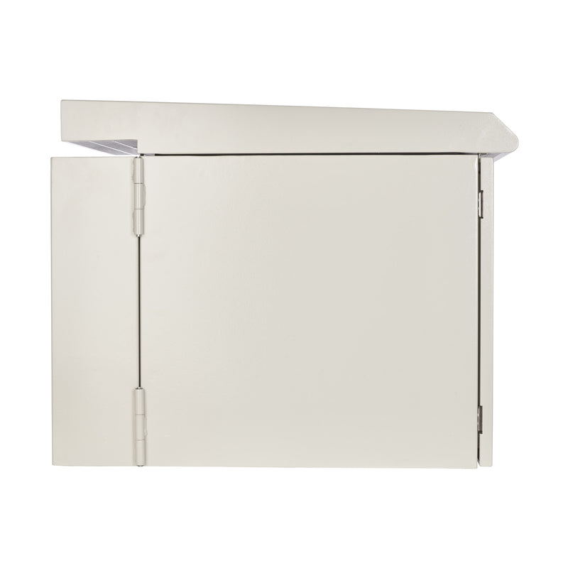 Eaton Tripp Lite SRN3RG12US SmartRack 12U NEMA 3R Wall-Mount Industrial Enclosure with Dual Fans, Gray