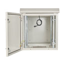 Eaton Tripp Lite SRN3RG12US SmartRack 12U NEMA 3R Wall-Mount Industrial Enclosure with Dual Fans, Gray