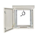 Eaton Tripp Lite SRN3RG12US SmartRack 12U NEMA 3R Wall-Mount Industrial Enclosure with Dual Fans, Gray
