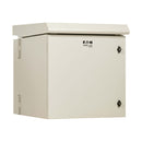 Eaton SRN3RG12USDP SmartRack 12U NEMA 3R Industrial Wall-Mount Enclosure with Dual Fans – Gray