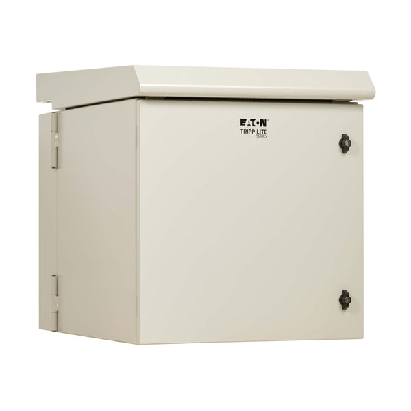 Eaton SRN3RG12USDP SmartRack 12U NEMA 3R Industrial Wall-Mount Enclosure with Dual Fans – Gray