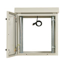 Eaton SRN3RG12USDP SmartRack 12U NEMA 3R Industrial Wall-Mount Enclosure with Dual Fans – Gray