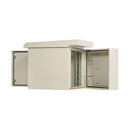 Eaton SRN3RG12USDP SmartRack 12U NEMA 3R Industrial Wall-Mount Enclosure with Dual Fans – Gray