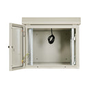 Eaton Tripp Lite SRN3RG9USDP SmartRack NEMA 3R 9U Wall-Mount Industrial Enclosure with Fan and Lock, Gray
