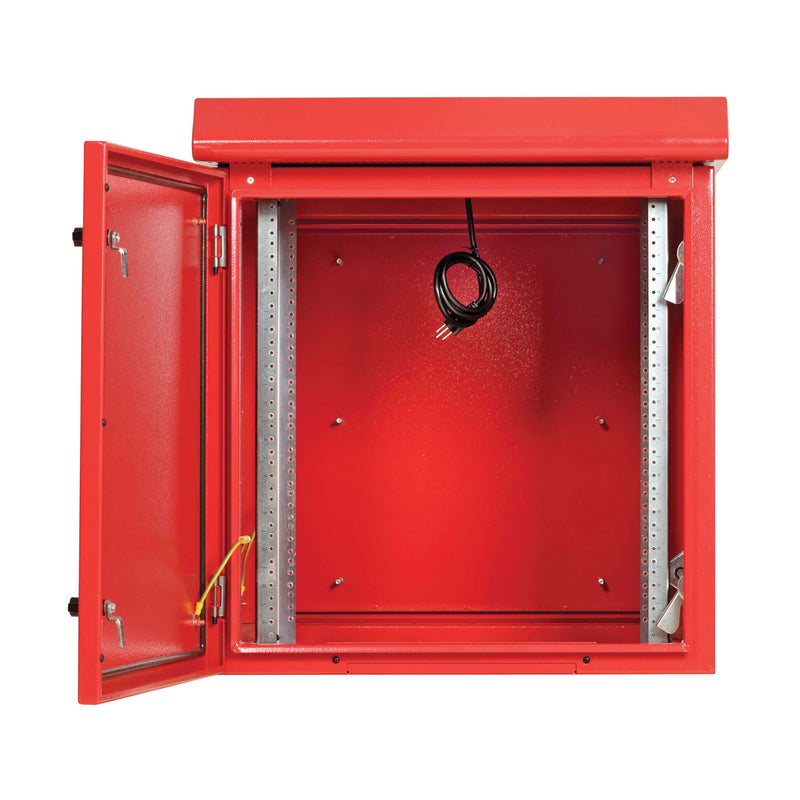 Eaton SRN3RR12US SmartRack NEMA 3R 12U Wall-Mount Industrial Enclosure (Red)
