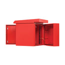 Eaton SRN3RR12US SmartRack NEMA 3R 12U Wall-Mount Industrial Enclosure (Red)