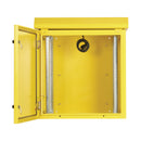 Eaton Tripp Lite SmartRack SRN3RY12U 12U NEMA 3R Yellow Wall-Mount Industrial Enclosure with Dual Fans and Locking Door